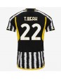 Juventus Timothy Weah #22 Heimtrikot 2023-24 Kurzarm